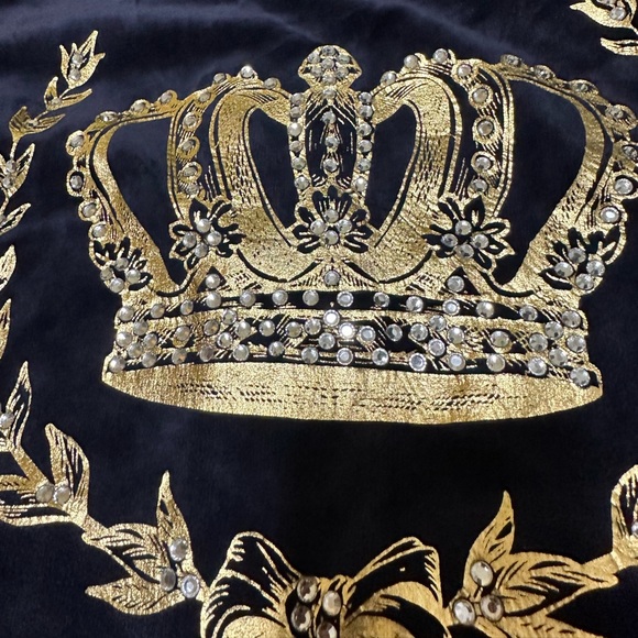 Juicy couture crystal velour hoodie and zuma pant - Picture 4 of 9